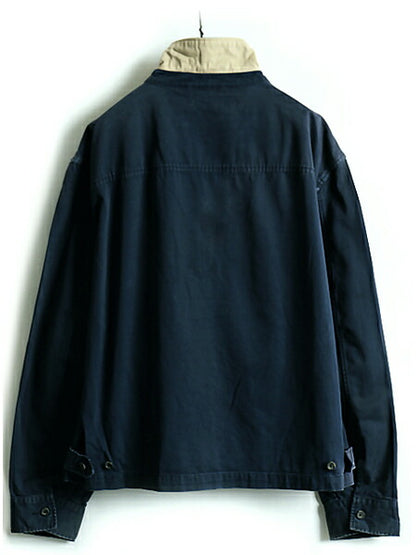 90s 大きいサイズ XXL ■ POLO ポロ ラルフローレン コットン スイングトップ ジャケット ( メンズ 2XL ) 古着 90年代 ジャンパー ブルゾン