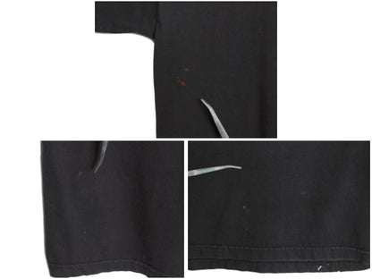 00s USA製 ★ トレイン イラスト プリント Tシャツ メンズ XL / 古着 オールド 当時物 バンド ロック アート グラフィック 黒 大きいサイズ