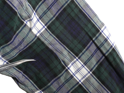 90s エルエルビーン チェック フランネル 長袖 ボタンダウン シャツ メンズ M 古着 オールド コットン 長袖シャツ ネルシャツ マルチカラー