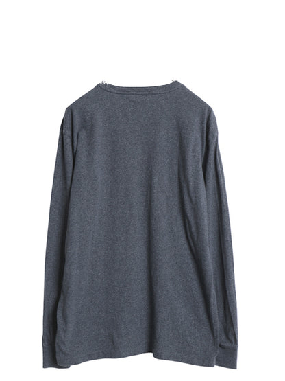 ポロ ラルフローレン 長袖 Tシャツ メンズ M ロンT ロングスリーブ コットン ワンポイント カットソー インナー シングルステッチ シンプル