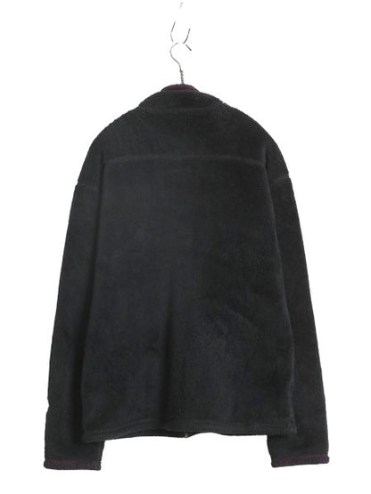 00s USA製 パタゴニア R4 フルジップ フリース ジャケットメンズ M / 古着 01年製 オールド ジャンパー ブルゾン パイル レギュレーター 黒