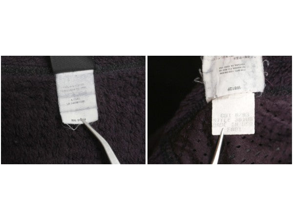 00s USA製 パタゴニア R4 フルジップ フリース ジャケットメンズ M / 古着 01年製 オールド ジャンパー ブルゾン パイル レギュレーター 黒