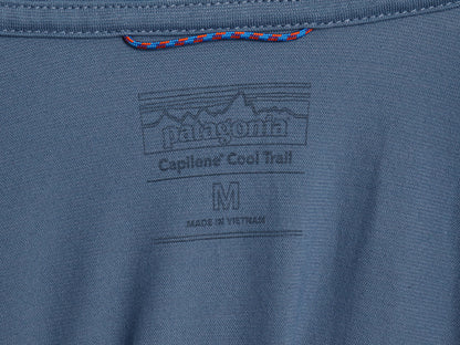 パタゴニア キャプリーン 長袖 Tシャツ レディース M / 24年製 アウトドア ロンT ストレッチ アンダーシャツ カットソー インナー トップス