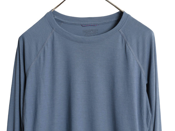 パタゴニア キャプリーン 長袖 Tシャツ レディース M / 24年製 アウトドア ロンT ストレッチ アンダーシャツ カットソー インナー トップス