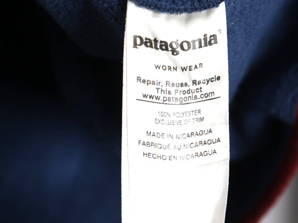 パタゴニア ライトウェイト シンチラ スナップT メンズ M 古着 18年製 アウトドア フリース プルオーバー ジャケット ブルゾン ハイネック