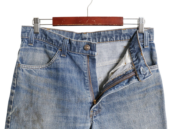 70s USA製 ★ リーバイス 646 カットオフ デニム ショーツ パンツ メンズ 33 ヴィンテージ ジーンズ ジーパン ショートパンツ オレンジタブ