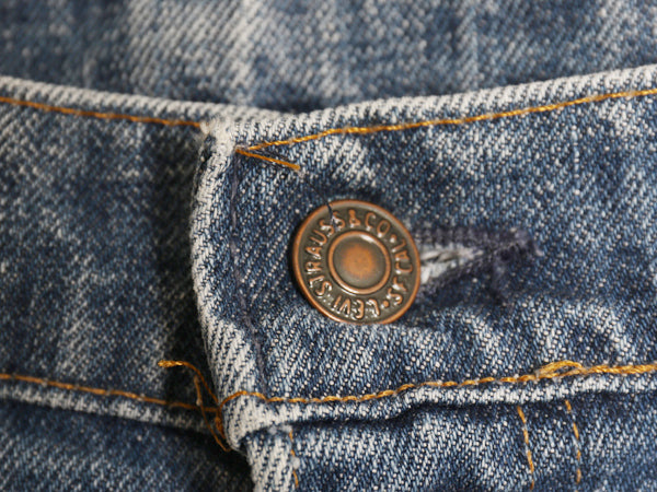 70s USA製 ★ リーバイス 646 カットオフ デニム ショーツ パンツ メンズ 33 ヴィンテージ ジーンズ ジーパン ショートパンツ オレンジタブ