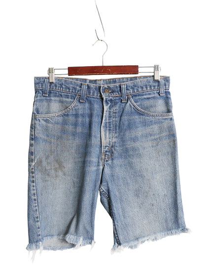 70s USA製 ★ リーバイス 646 カットオフ デニム ショーツ パンツ メンズ 33 ヴィンテージ ジーンズ ジーパン ショートパンツ オレンジタブ