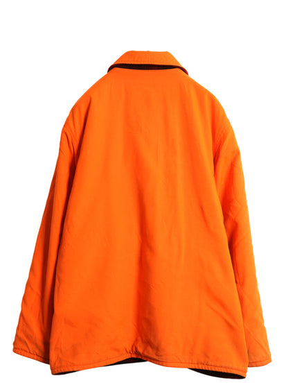 80s USA製 エルエルビーン リバーシブル ハンティング ジャケット メンズ XL / ヴィンテージ チェック ウール ブルゾン ジャンパー 赤 黒