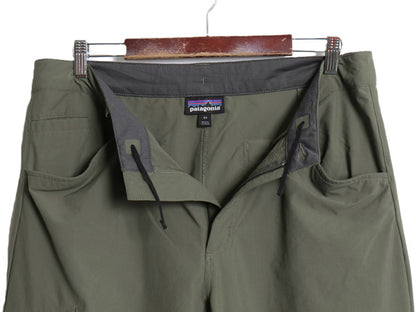 パタゴニア クアンダリー パンツ メンズ 34 / 21年製 ナイロン ストレッチ ロング カーゴ アウトドア イージーパンツ ストレート ボトムス