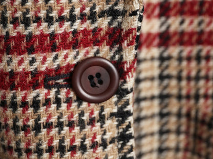 70s USA製 ペンドルトン ツイード テーラード ジャケット レディース L 程/ ヴィンテージ チェック ウール ブレザー マルチカラー トラッド