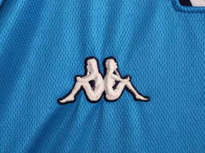 90s イギリス製 ☆ KAPPA マンチェスター シティ サッカー ユニフォーム メンズ XL / 97 98 当時物 オールド プレミアリーグ フットボール