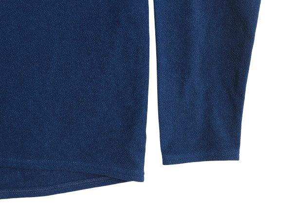 90s 00s USA製 パタゴニア キャプリーン ハーフジップ フリース Tシャツ メンズ M オールド アウトドア ロンT プルオーバー ハイネック 青