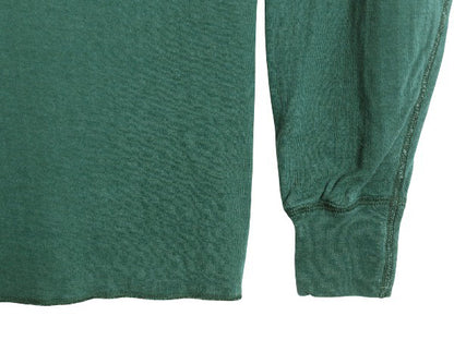80s USA製 エルエルビーン ヘンリーネック 長袖 Tシャツ メンズ L 古着 ヴィンテージ ロンT アンダーシャツ ロングスリーブ 2レイヤー 無地