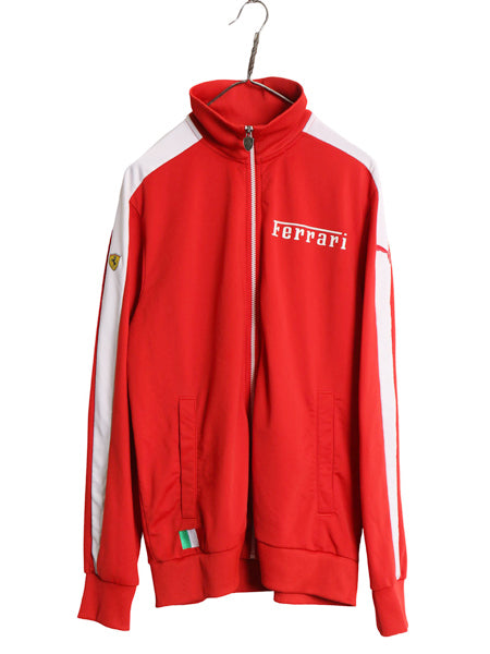 フェラーリ フルジップ トラック ジャケット メンズ L オフィシャル プーマ F1 ジャージ ジャンパー ブルゾン ストレッチ ハイネック 企業