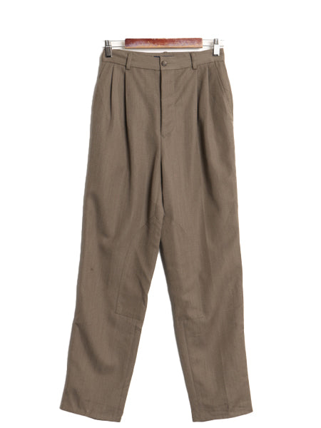 80s USA製 ラルフローレン ウール ギャバジン ジョッパーズ パンツ レディース XS 程/ ポロ ヴィンテージ ジョガー スラックス ツータック
