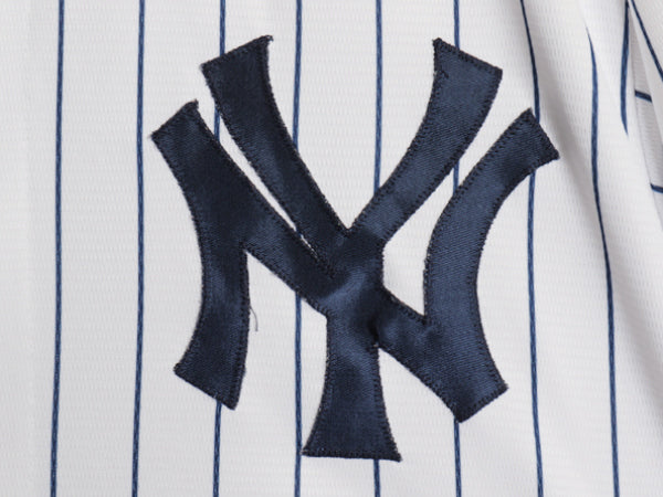 ヤンキース ベースボール シャツ メンズ XXL / MLB オフィシャル マジェスティック ユニフォーム 大リーグ 大きいサイズ 重ね着 半袖シャツ