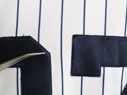 ヤンキース ベースボール シャツ メンズ XXL / MLB オフィシャル マジェスティック ユニフォーム 大リーグ 大きいサイズ 重ね着 半袖シャツ