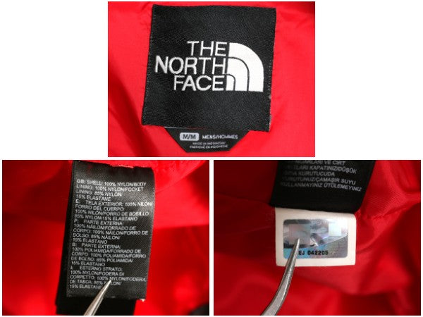 ノースフェイス ゴアテックス ナイロン マウンテンパーカー ジャケット メンズ M 古着 マンパ フルジップ ジャンパー ツートン パッカブル