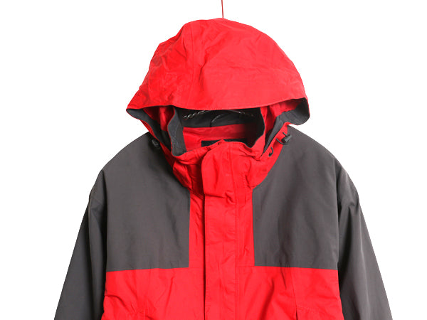 ノースフェイス ゴアテックス ナイロン マウンテンパーカー ジャケット メンズ M 古着 マンパ フルジップ ジャンパー ツートン パッカブル