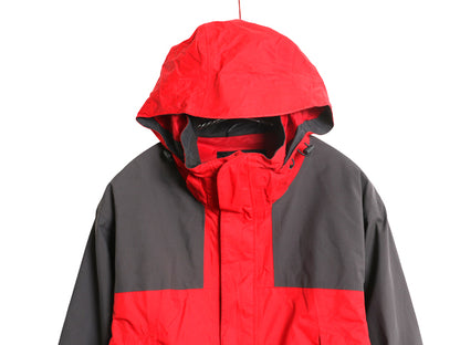 ノースフェイス ゴアテックス ナイロン マウンテンパーカー ジャケット メンズ M 古着 マンパ フルジップ ジャンパー ツートン パッカブル