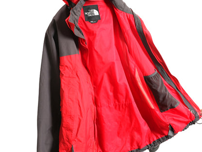ノースフェイス ゴアテックス ナイロン マウンテンパーカー ジャケット メンズ M 古着 マンパ フルジップ ジャンパー ツートン パッカブル