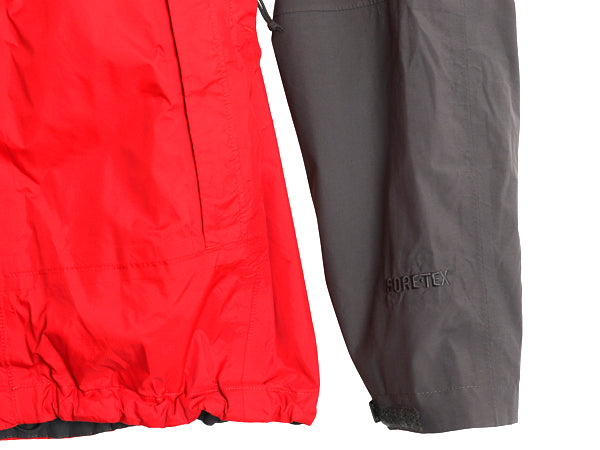 ノースフェイス ゴアテックス ナイロン マウンテンパーカー ジャケット メンズ M 古着 マンパ フルジップ ジャンパー ツートン パッカブル