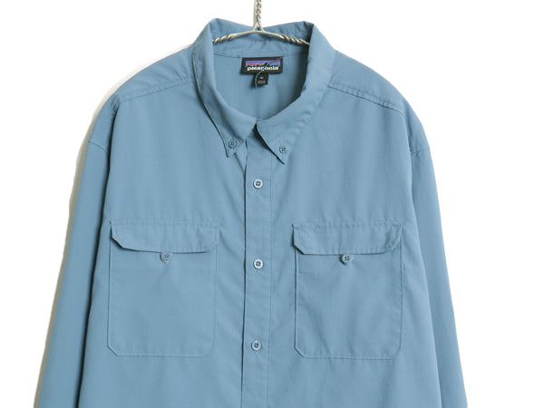 パタゴニア セルフガイデッド ハイク シャツ メンズ XL / 21年製 アウトドア 長袖シャツ ナイロン ボタンダウン 大きいサイズ フィッシング