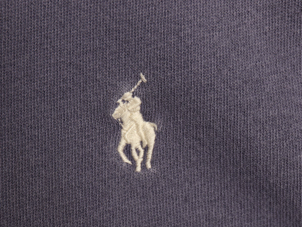 ポロ ラルフローレン スウェット メンズ L 薄手 トレーナー ストレッチ コットン ワンポイント 長袖 Tシャツ ロンT カットソー 裏起毛なし
