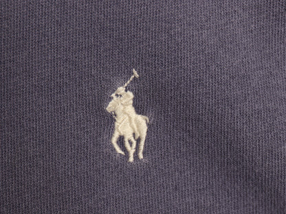 ポロ ラルフローレン スウェット メンズ L 薄手 トレーナー ストレッチ コットン ワンポイント 長袖 Tシャツ ロンT カットソー 裏起毛なし