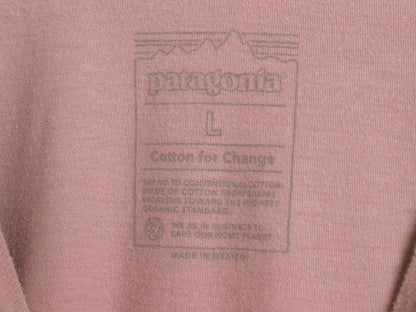 パタゴニア 両面 プリント 半袖 Tシャツ メンズ L 古着 24年製 アウトドア バックプリント グラフィック カットソー オーガニック コットン