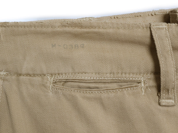 40s ★ 米軍実物 USMC チノ パンツ 実寸 29 27 / ヴィンテージ ミリタリー バックポケット無し マリンコープ ストレート コットン チノパン