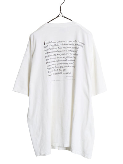 90s ★ ロクサーナ ビカドロフ アート プリント Tシャツ メンズ XXL 古着 オールド 芸術 絵画 グラフィック イラスト 大きいサイズ 2XL 白