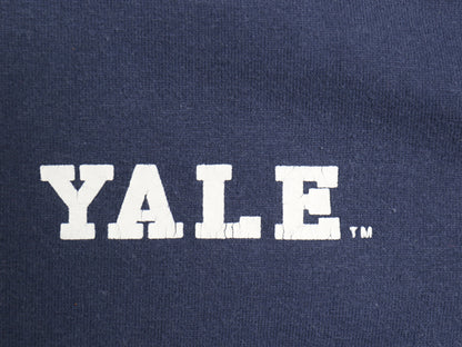 90s USA製 YALE カレッジ プリント 半袖 Tシャツ メンズ XL オールド イエール カットソー シングルステッチ ヘビーウェイト 大きいサイズ