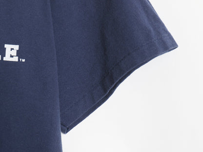 90s USA製 YALE カレッジ プリント 半袖 Tシャツ メンズ XL オールド イエール カットソー シングルステッチ ヘビーウェイト 大きいサイズ