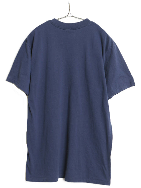 90s USA製 YALE カレッジ プリント 半袖 Tシャツ メンズ XL オールド イエール カットソー シングルステッチ ヘビーウェイト 大きいサイズ