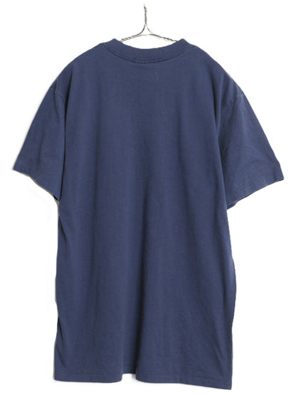 90s USA製 YALE カレッジ プリント 半袖 Tシャツ メンズ XL オールド イエール カットソー シングルステッチ ヘビーウェイト 大きいサイズ