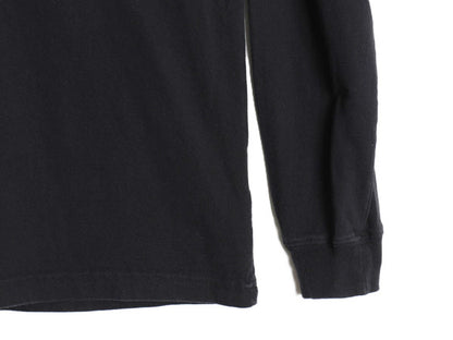 US企画 USA製 カーハート プリント 長袖 Tシャツ メンズ L / RELAXED FIT ロンT ミドルウェイト コットン 星条旗 迷彩柄 グラフィック 黒