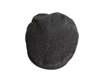 デッドストック キャメルヘア ハンチング キャップ メンズ レディース L / XL 帽子 無地 シンプル 中綿 ライナー付き 大きいサイズ Amicale