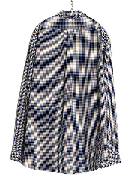 90s ラルフローレン チェック 長袖 ボタンダウン シャツ メンズ XL / オールド 長袖シャツ コットン カジュアル ワイシャツ 大きいサイズ
