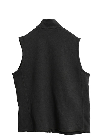 パタゴニア ベターセーター ベスト メンズ XXL / 19年製 フリース セーター 前開き フルジップ 重ね着 ワンポイント 大きいサイズ ブラック