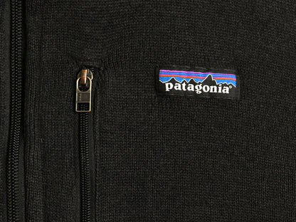 パタゴニア ベターセーター ベスト メンズ XXL / 19年製 フリース セーター 前開き フルジップ 重ね着 ワンポイント 大きいサイズ ブラック