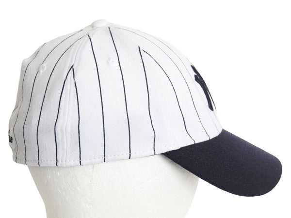 デッドストック ニューエラ ヤンキース ベースボール キャップ メンズ M L / 帽子 MLB オフィシャル 39 THIRTY 大リーグ 野球 ストライプ