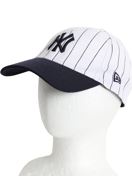 デッドストック ニューエラ ヤンキース ベースボール キャップ メンズ M L / 帽子 MLB オフィシャル 39 THIRTY 大リーグ 野球 ストライプ