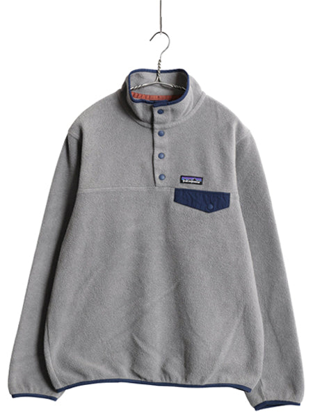 パタゴニア ライトウェイト シンチラ スナップT レディース M / 18年製 フリース プルオーバー ジャケット ブルゾン アウトドア ジャンパー