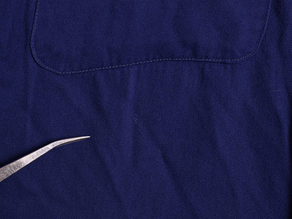 60s ビンテージ ■ ピルグリム レーヨン ガウン コート メンズ L / 60年代 PILGRIM SEARS ロングコート ローブ 羽織り ヘビーウェイト 紺