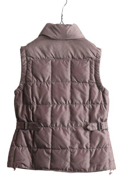 1942 復刻モデル エディーバウアー ユーコン ダウン ベスト レディース M / EDDIE BAUER キルティング フルジップ ナイロン 重ね着 前開き
