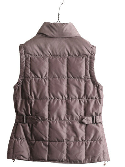 1942 復刻モデル エディーバウアー ユーコン ダウン ベスト レディース M / EDDIE BAUER キルティング フルジップ ナイロン 重ね着 前開き