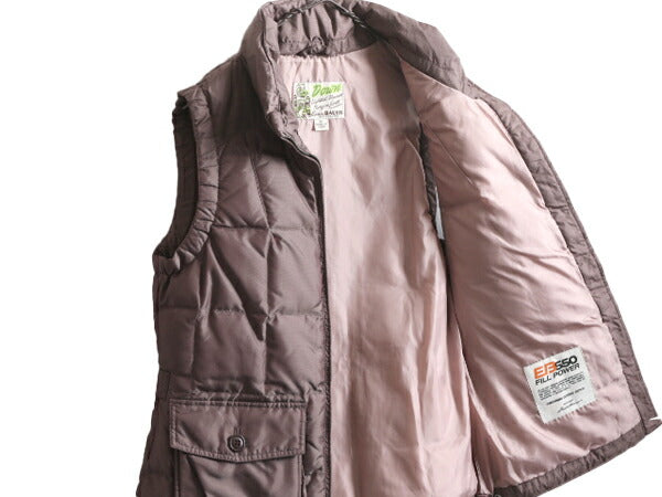 1942 復刻モデル エディーバウアー ユーコン ダウン ベスト レディース M / EDDIE BAUER キルティング フルジップ ナイロン 重ね着 前開き