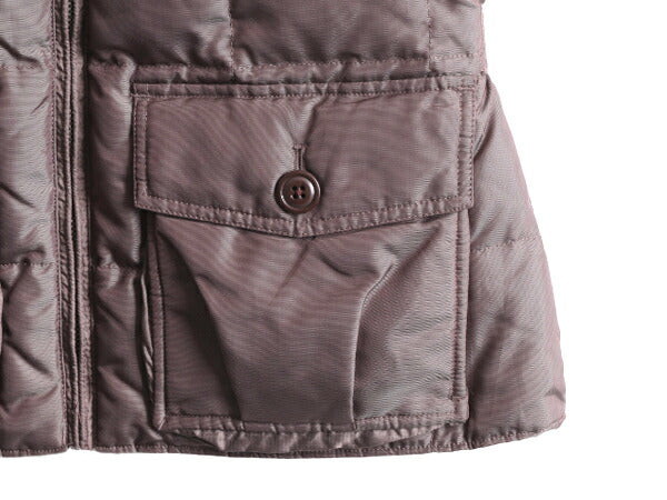 1942 復刻モデル エディーバウアー ユーコン ダウン ベスト レディース M / EDDIE BAUER キルティング フルジップ ナイロン 重ね着 前開き